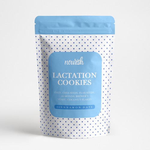 Design feminine, elegant, clean labels for Lactation Products Design by interaksi