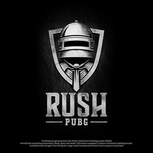 Girl Gamer Logo Pubg