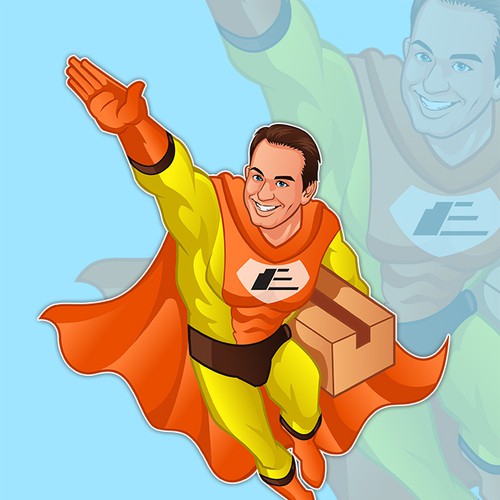 Planet Express - NOT!!! But we do need a Package Delivery HERO. Design von Blankids