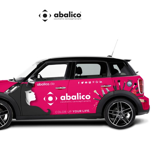 Be creative for our cosmetic company car! Diseño de essellegi