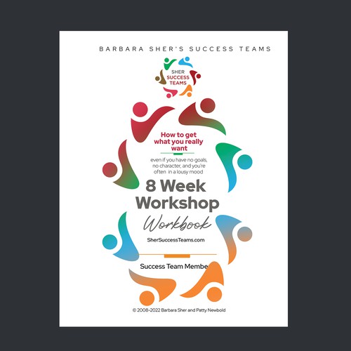 Workbook front cover for adults with big dreams - make me smile Design by Marco Davelouis