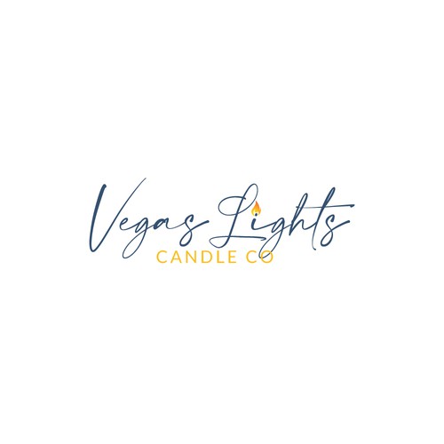 Design a modern fun logo for a candle company in Las Vegas Design by Kabelo Phofedi