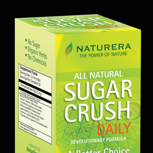 Looking For a Great New Product Package Design for Sugar Crush Ontwerp door Ponteresandco