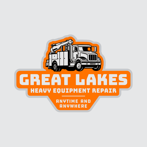 Creative design for heavy equipment repair in the state of Michigan Design by KEDCO USA