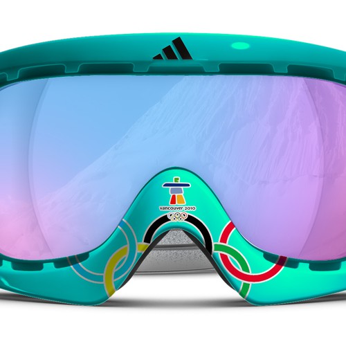 Design adidas goggles for Winter Olympics Ontwerp door ronka