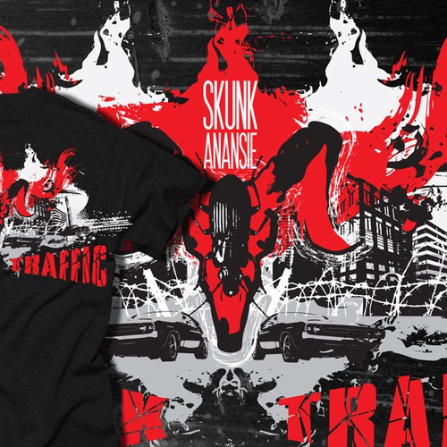 T-shirt design for rock band, Skunk Anansie | T-shirt contest
