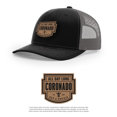 Design di Leather Patch Hat di BintangSickwild