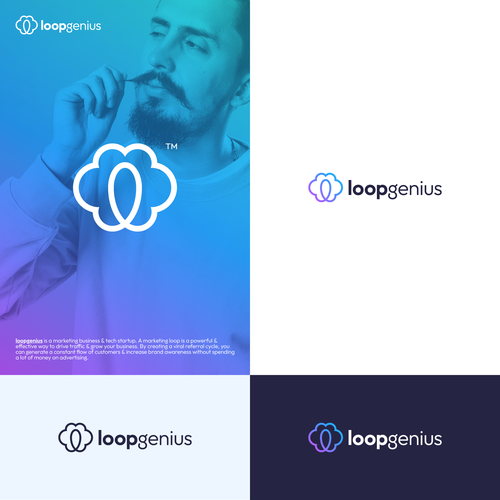 Design killer Loop logo for software company that makes it easy to make money online. Diseño de Sleigh Visual