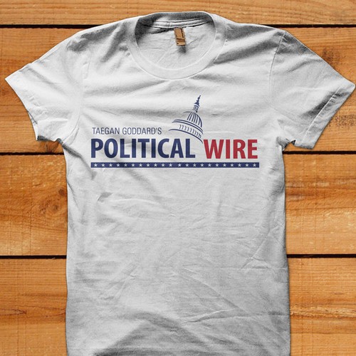 T-shirt Design for a Political News Website Ontwerp door stormyfuego