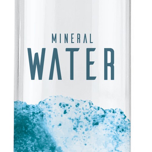 Design a Mineral Water Bottle Label Diseño de GarthJones