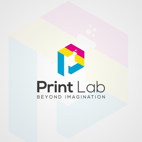 Request logo For Print Lab for business   visually inspiring graphic design and printing Design by graphner⚡⚡⚡
