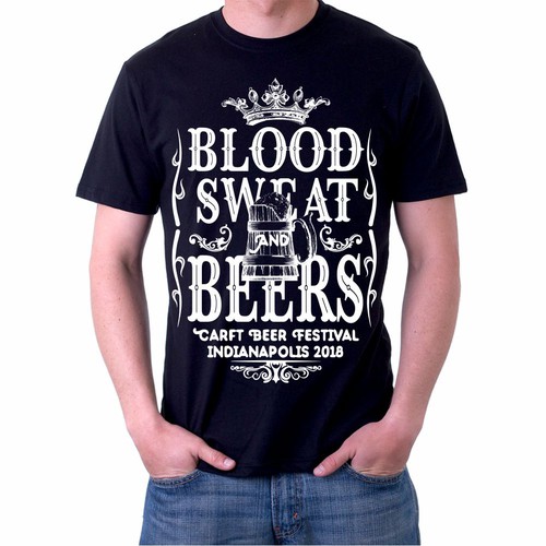 Creative Beer Festival T-shirt design Design by Myesha25