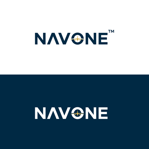 NavOne Logo - Sub Brand of NavPass.aero Design by code.signs