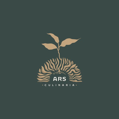 crate a modern logo for a young plant-based food company in Zurich.  Enjoy the art of culinary. Design by Bayudaswara