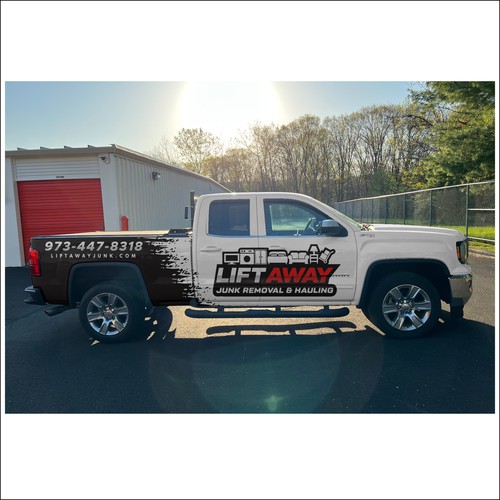 Cool Truck Wrap for Junk Removal Business Design by dnite