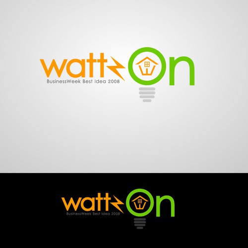 Help WattzOn (BusinessWeek Best Idea 2008) with a new logo Design by toss_Design