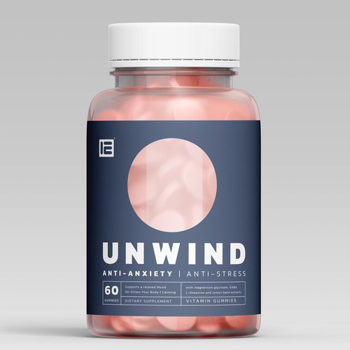 Trendy Supplement Brand Label Design Design by MKaufhold