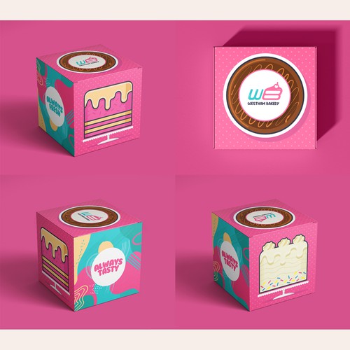 The Best Looking Cake Box Ever Design réalisé par rickyports