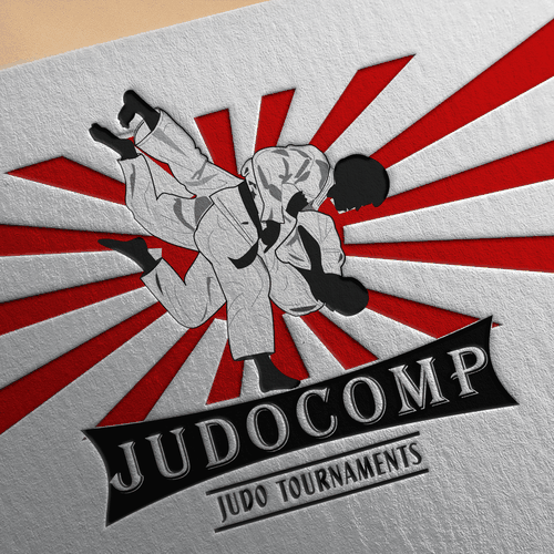 Judocomp - judo tournament website logo Design by Bizwhisperer