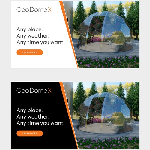 GeoDomeX - Tech Style Innovative Product -  Ad Campaign Design For The Launch Required Design by vkbdesign