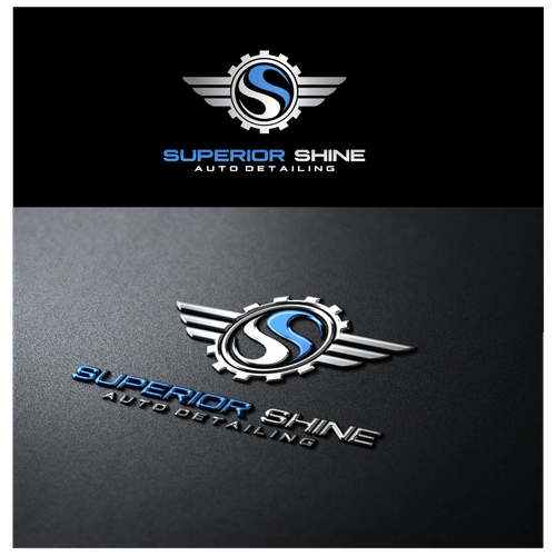 Create a stylish and eye catching automotive logo for Superior Shine ...