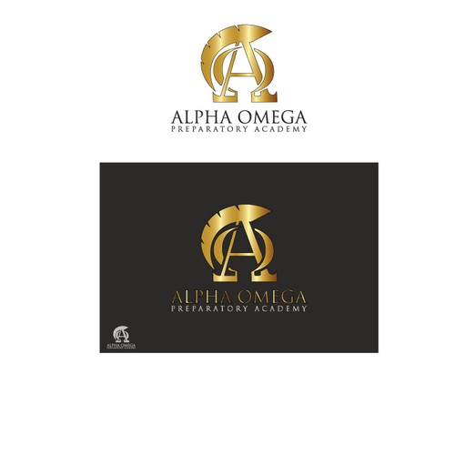 Help alpha omega preparatory academy with a new logo Logo design