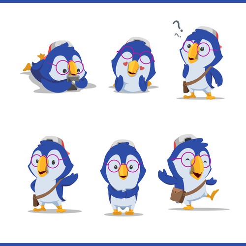 Design a Fun Mascot for New Social Media app Design by Rozart ®