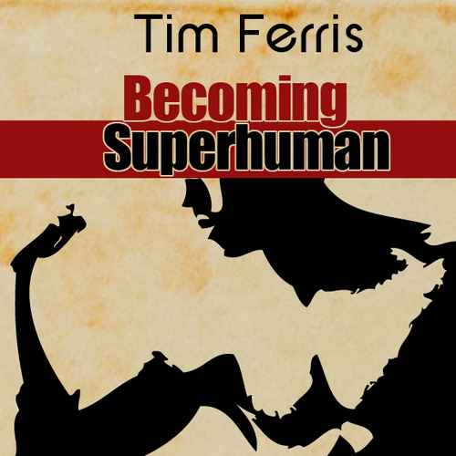 "Becoming Superhuman" Book Cover デザイン by Panama
