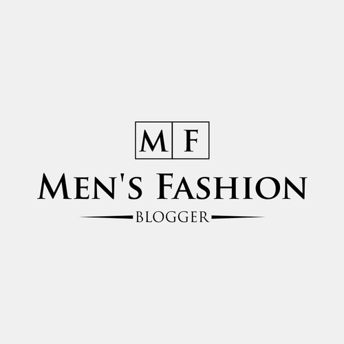 Minimalist Logo Mens Fashion Blog | Logo design contest