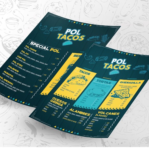 Menu contest entry by Enderson