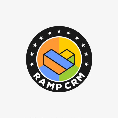 CRM Software Logo Design by FoxPixel