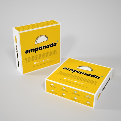 Empanada Box Design by zarifa86