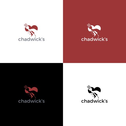 Chadwick’s Restaurant Logo-ontwerp door stech look