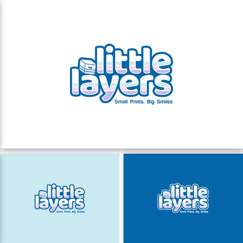 Design a playful and creative logo for a kids’ 3D printing company Design by NuriCreative