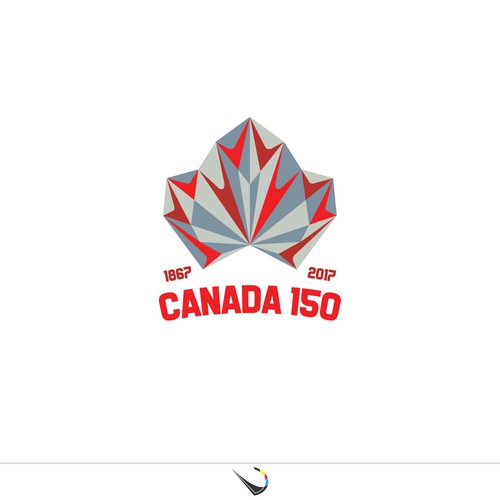 Community contest: Design Canada’s 150th birthday logo! Design by varcan