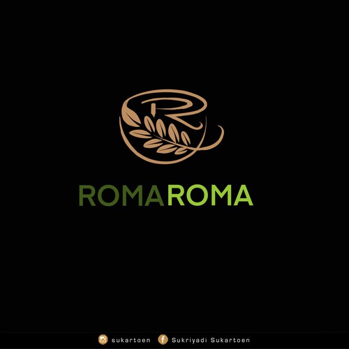 Roma Roma Logo Desing Design by SukArt0en