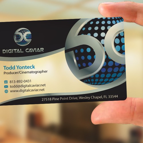 Create Business Cards for Digital Caviar Design by Tcmenk