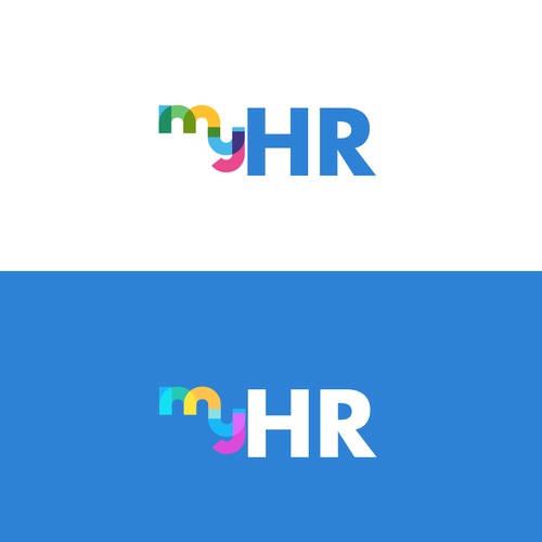 Create an awesome logo for myHR, the #1 HR Software in Luxembourg ! Design by Nstplkh