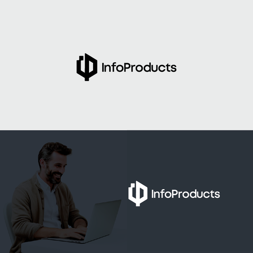InfoProducts.com - Logo & Branding Design by LEN-ART DESIGN