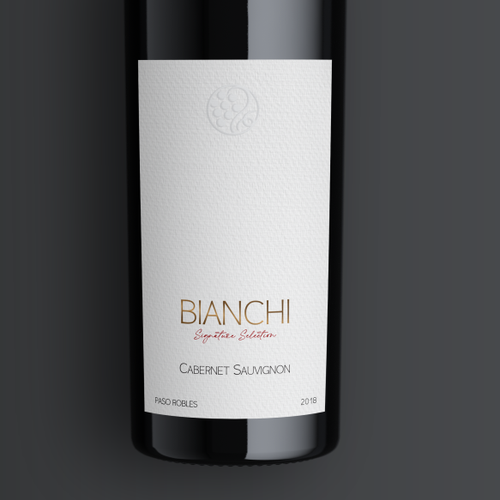 Bianchi Wine Label Design by area 55