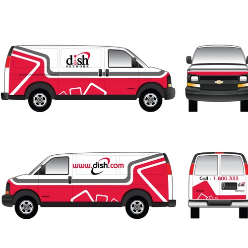 V&S 002 ~ REDESIGN THE DISH NETWORK INSTALLATION FLEET Design por splendid node