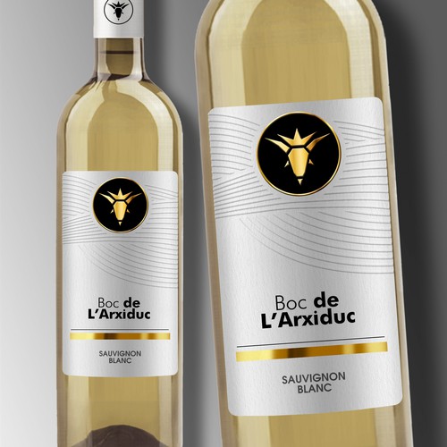 Design a modern White wine label for a vineyard in Mallorca Design von Debdutta*