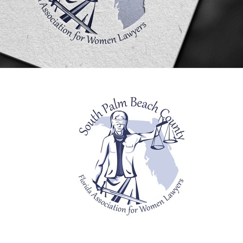 Logo for women lawyers Design by Loaz'l Design