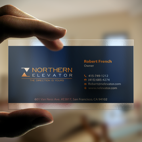 Northern Elevator Business Card Custom Design 