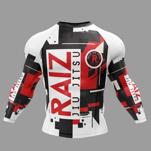 Bad Ass Jiu Jitsu Rash Guard Design Needed