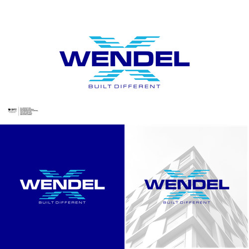 Luxury Logo Design for Wendel X — A Premium Construction Brand Built Different Design by ojietz