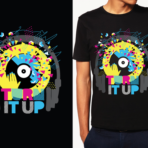 Dance Euphoria need a music related t-shirt design Ontwerp door Eday Inc.