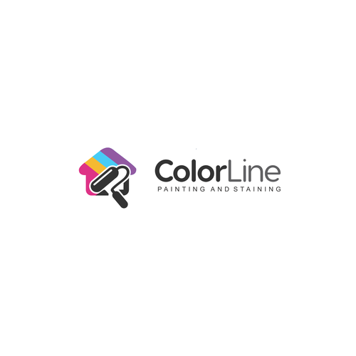 ColorLine Logo Design by dokyunTM