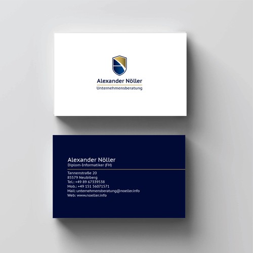 Logo & business card contest entry by SenseDesign