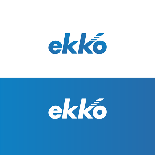 SIMPLE LOGO - ekko Letters then dm after Design by Mila K